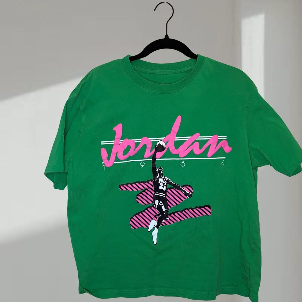 Jordan ’84 Graphic T-Shirt – Green (Youth M)